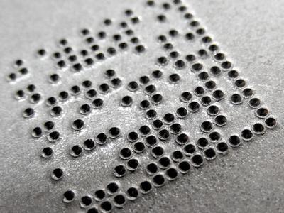 Značení DataMatrix kódů (volitelně).