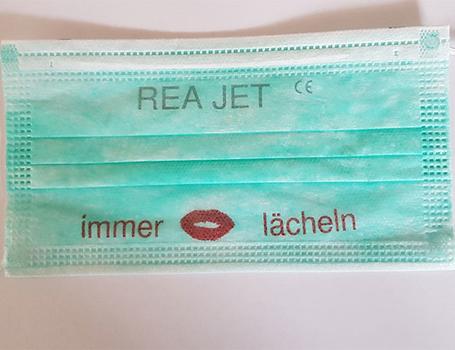 Tisk textů a grafiky barevnými inkousty REA JET.