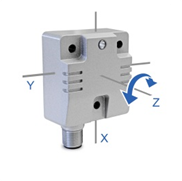 1-osé snímače náklonu Baumer.