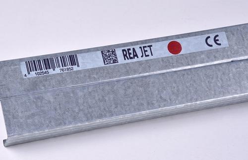 Přímé značení wet-on-wet kovových profilů technologií REA JET HR.