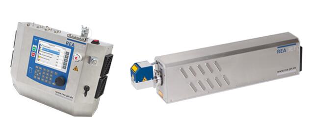 Ukázka CO2 značicího laseru pro integraci od REA JET.