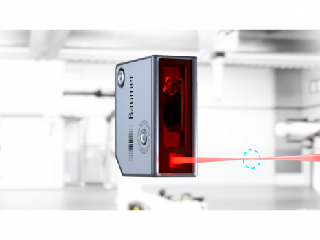 Baumer OM60: precizní měření vzdálenosti s rychlou odezvou.