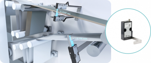 Snímače Baumer OE40 a OE60.