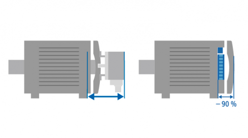 Kompaktní design EB260 usnadňuje integraci.