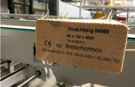 Značení dřeva technologií REA JET HR.