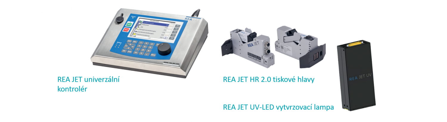 Aplikace UV inkoustu a jeho vytvrzování