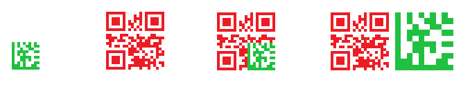 Ukázka porovnání velikosti kódu v závislosti na počtu kódovaných znaků