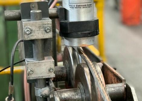 Značení ocelových lan inkoustovou technologií REA JET DOD.