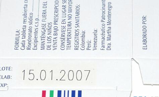 Značení papírových obalů.