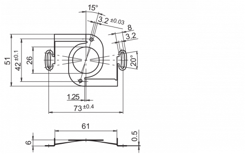 Z119023-MZ-X-01.png - Spring coupling for encoders with ø58 mm housing (Z 119.023)