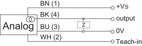 Zchn-0526H-3.png - UNAM 70U6131/S14 - Ultrasonic distance measuring sensors - large sensing distance