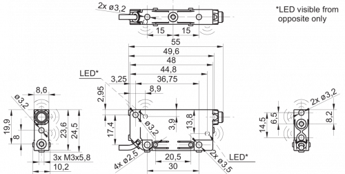 2295-UxCK_09.png - UNCK 09T9114 - Ultrasonic distance measuring sensors