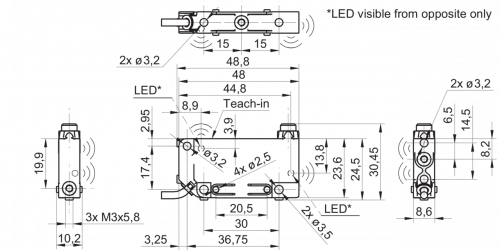 2299-UxDK_09_Teach.png - URDK 09G8914 - Ultrasonic retro-reflective sensors
