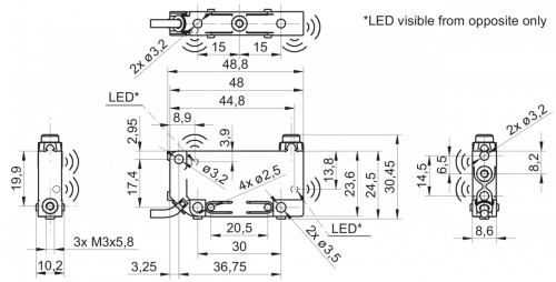 2300-UxDK_09.png - UNDK 09T9114 - Ultrasonic distance measuring sensors