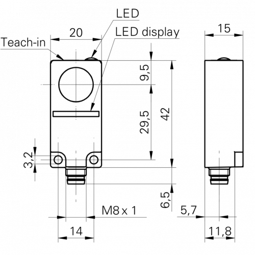 0652-UEDK_20_Schranke.png - UEDK 20P6103/S35A - Ultrasonic through beam sensors