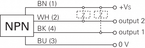 Zchn-0526D.png - UZDK 30N6112/S14 - Ultrasonic 2 point proximity switch