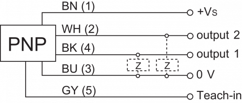 Zchn-2080-2.png - UZAM 70P8131/S14C - Ultrasonic 2 point proximity switch - large sensing distance