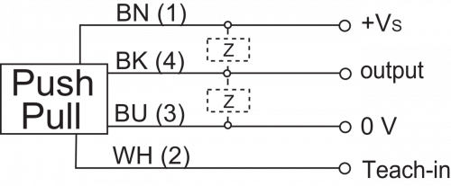 Zchn-5500-1.png - UR18.PA0-GP1B.7BO - Ultrasonic proximity sensors - standard