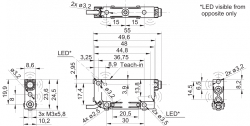2294-UxCK_09_Teach.png - UNCK 09G8914 - Ultrasonic proximity sensors