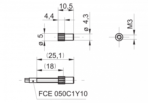 2528-10134542.png - Focusing lens M3 ø 2 mm - Focusing lens M3 ø 2 mm