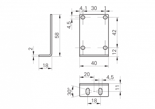 1523-126220.png - Mounting bracket series 22 L design - Mounting bracket series 22 L design