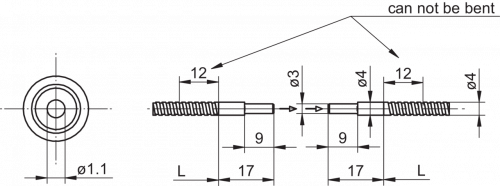 3795-FSF_xxxB2005.png - FSF 025B2005 - Glass fiber optic cable