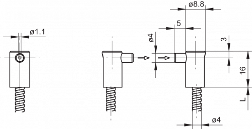 3798-FSF_xxxB4003.png - FSF 025B4003 - Glass fiber optic cable