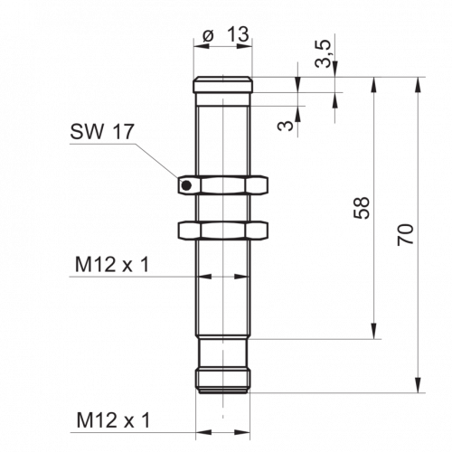 4111-UNAR_12xx91x_S14H.png - UNAR 12I9914/S14H - Ultrasonic distance measuring sensors - chemically robust