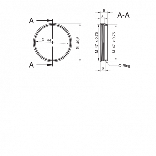 11185372.png - Tube Module 6 mm M47 hard anodized