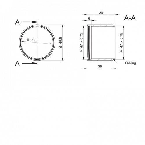 11211571.png - Tube Module 36 mm M47 hard anodized