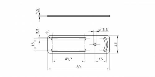 4376-ZADAP-200.STRAIGHT.png - ZADAP-200.STRAIGHT - Mounting bracket O200