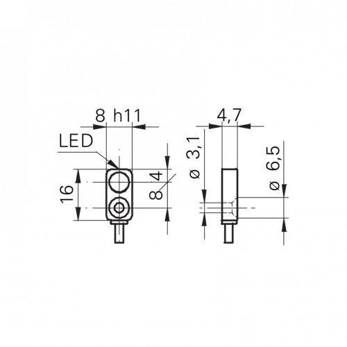 0791-IFFM_08xxxx7A6.png - IWFM 08U9501/KS35 - Inductive distance sensors - subminiature
