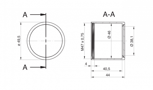 11701124.png - Tube M47 hard anod. scratchproof glass