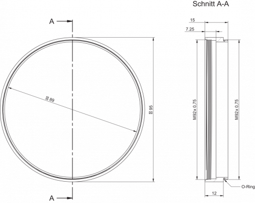 11704397.png - Tube Module 12 mm M92 hard anodized