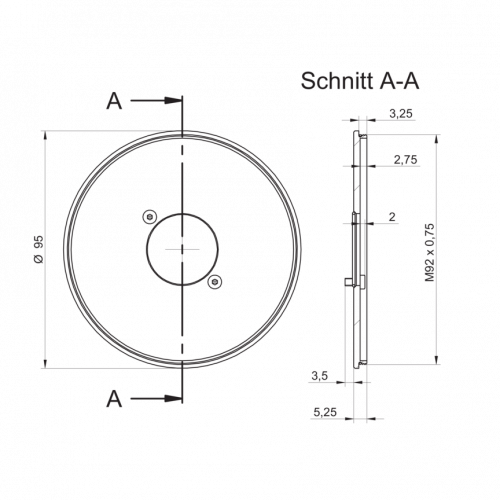 11704311.png - Tube Adapter D M92 hard anodized