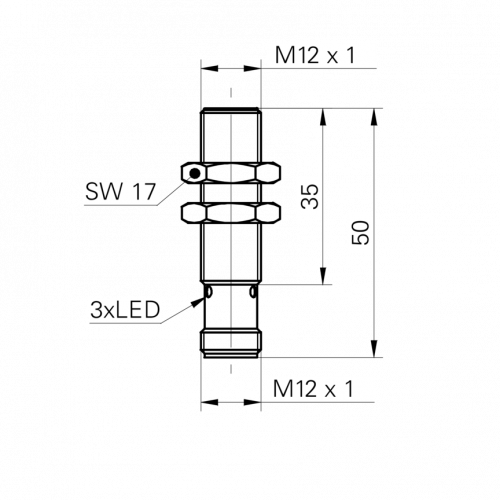 0062-IFRM_12xxx01_S14L.png - IFRM 12N1501/S14L - Inductive proximity switch - standard