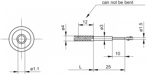 3954-FUF_xxxB2004.png - FUF 025B2004 - Glass fiber optic cable