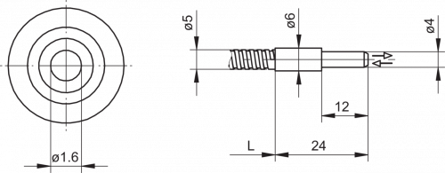 3955-FUF_xxxB2005.png - FUF 025B2005 - Glass fiber optic cable
