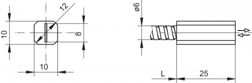 3957-FUF_xxxB3001.png - FUF 050B3001 - Glass fiber optic cable