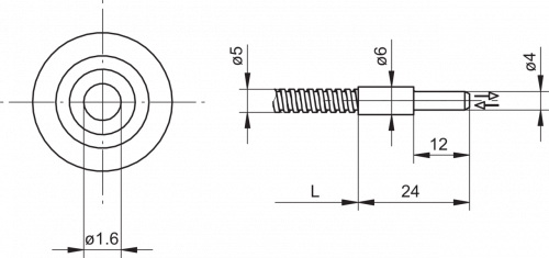 3974-FUF_xxxA2007.png - FUF 050A2007 - Glass fiber optic cable
