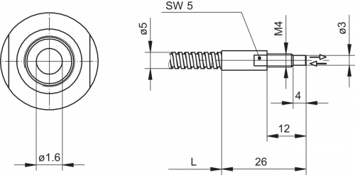 3968-FUF_xxxA1007.png - FUF 100A1007 - Glass fiber optic cable