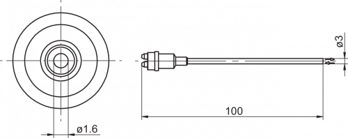 4003-FUH_xxxB2001.png - FUH 010B2001 - Glass fiber optic cable