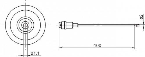 4004-FUH_xxxB2002.png - FUH 010B2002 - Glass fiber optic cable