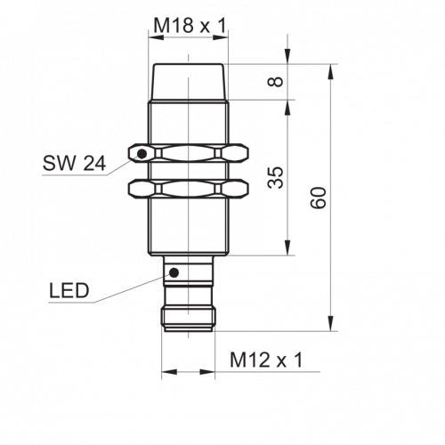 2387-IFRR_18xx3T1_S14L-9.png - IFRR 18N13T1/S14L-9 - Inductive proximity switch - outdoor and washdown