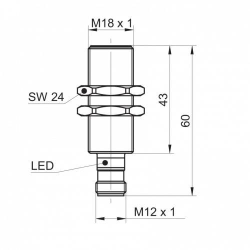 2386-IFRR_18xx7T1_S14L-9.png - IFRR 18P37T1/S14L-9 - Inductive proximity switch - outdoor and washdown