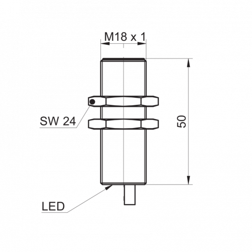 2856-IGYX_18xx7B3_L.png - IGYX 18N37B3/L - Inductive proximity switch