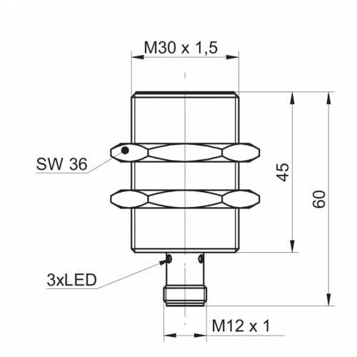 2866-IGYX_30xx7B3_S14L.png - IGYX 30N37B3/S14L - Inductive proximity switch