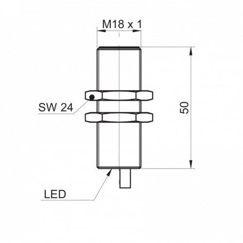 3736-IR18.xxxx-F50.xxxx.7BCV.png - IR18.P12S-F50.PO1Z.7BCV - Inductive proximity switch - large sensing distance