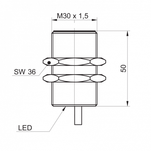 3945-IR30.xxxx-F50.xxxx.7BCV.png - IR30.P18S-F50.NV1Z.7BCV - Inductive proximity switch - large sensing distance