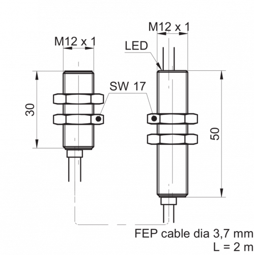 0999-IFRH_12xxx01_L.png - IFRH 12P3501/L - Inductive sensors special versions - high temperature